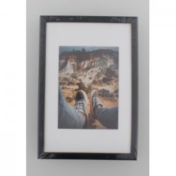 Rámeček dřevěný BELLA, černá, 20x30 cm
