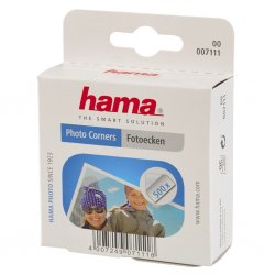 Photo corners Transparent, 500 pieces