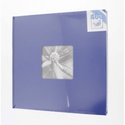 Album klasické FINE ART 30x30 cm, 100 stran, modrá